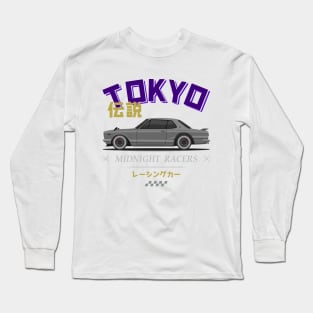 Tuner Silver Hakosuka JDM Long Sleeve T-Shirt